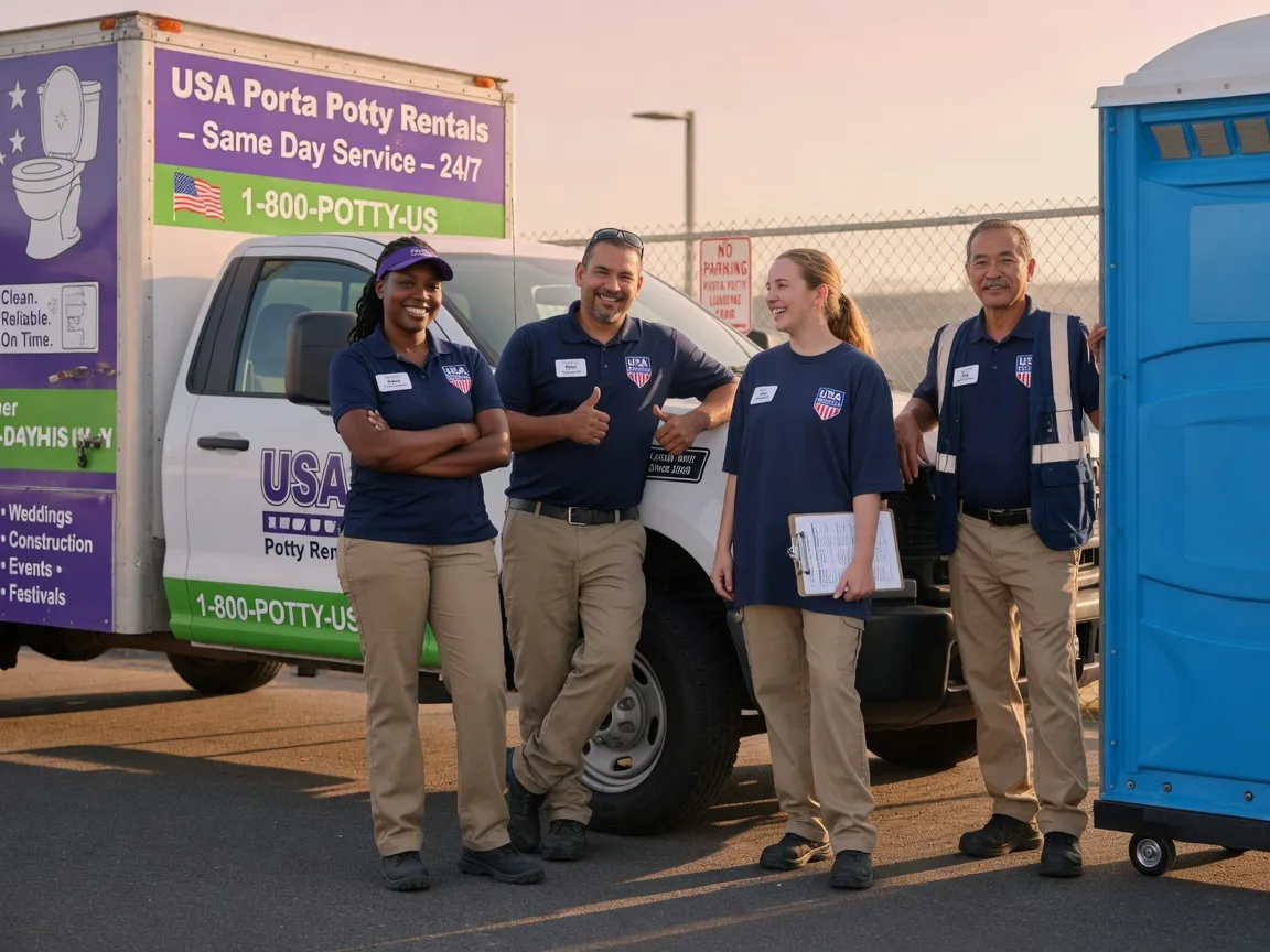 Porta Potty Rental company in Sharps, VA